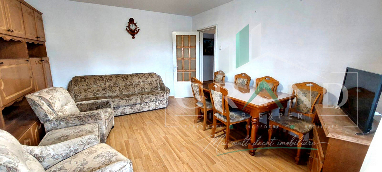 4 CAMERE DECOMANDATE | 84 MP+2 BALCOANE | 2 BĂI | PARCARE | MĂNĂȘTUR 