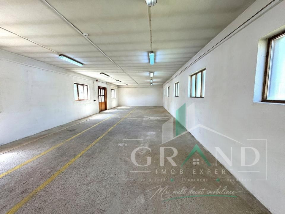 Hală multifunctionala de inchiriat | 283 mp | H=3 m | Parcari | Iris-Piata 1 Mai